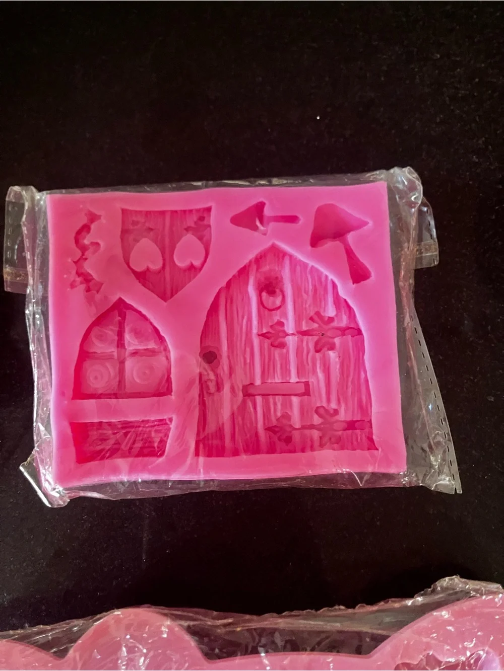Silicone Mold Bundle – Hello Kitty, Paw Print, Fairy Door & Cake Pop – 4 Sets